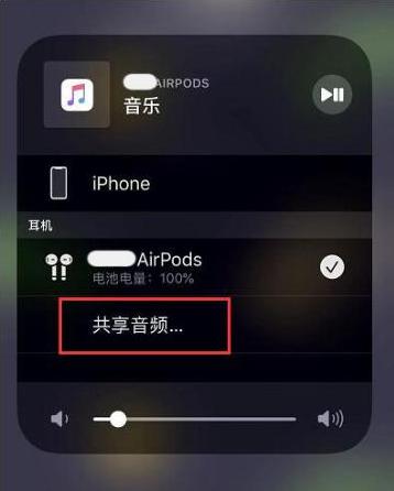 韶关苹果14音频维修点分享iPhone14音频共享设置方法 