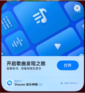 韶关苹果14维修站分享iPhone14音乐识别功能使用方法 