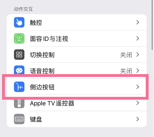 韶关苹果14维修店分享iPhone14 Plus侧键双击下载功能关闭方法 